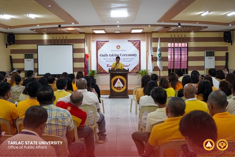 TSU employees enter 2024 with oath-taking ceremony